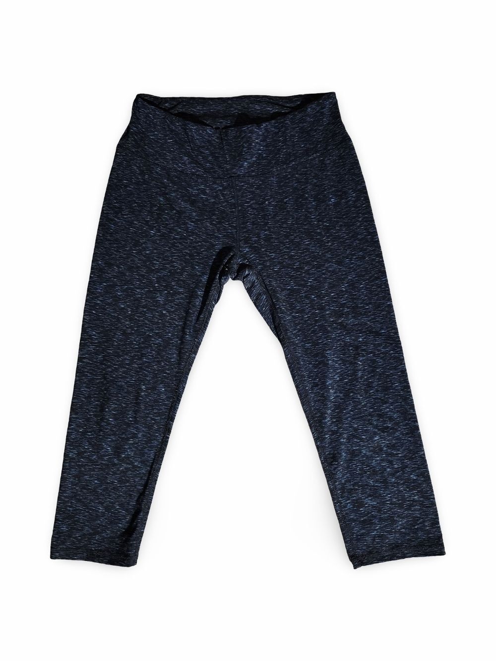 RBX Women's Dark Heather Navy Capri Crop Leggings